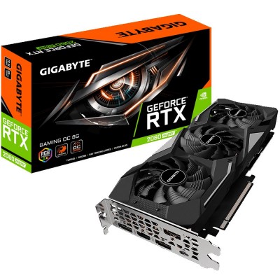 Видеокарта Gigabyte GeForce RTX2060 SUPER GAMING OC (GV-N206SGAMING OC-8GC) 8Gb GDDR6