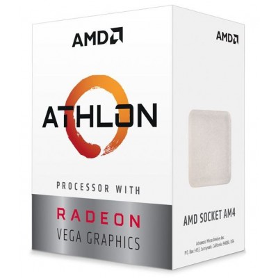 Процессор AMD Socket AM4 Athlon 220GE 3.4 Ghz (YD220GC6FBBOX)