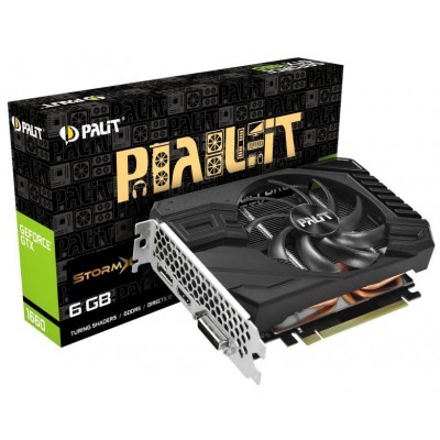 Видеокарта Palit GeForce GTX1660 StormX OC (NE51660018J9-165F) 6Gb GDDR5