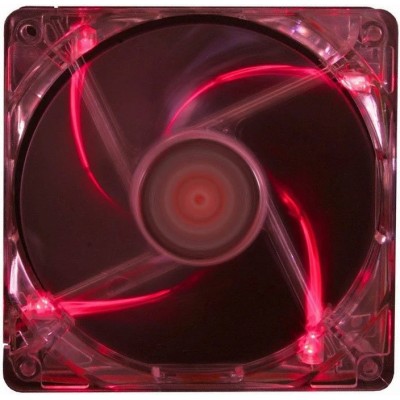 Кулер для корпуса Xilence 120x120x25 подсветка Red (XF046)