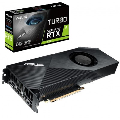 Видеокарта Asus GeForce RTX2070 TURBO ( TURBO-RTX2070-8G ) 8Gb GDDR6