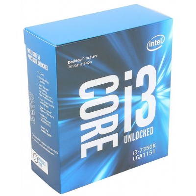 Процессор Intel Socket 1151 LGA Core i3-7350K 4.2Ghz (BX80677I37350K) без кулера