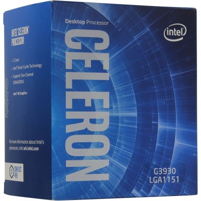 Процессор Intel Socket 1151 LGA Celeron G3930 2.9Ghz (BX80677G3930)