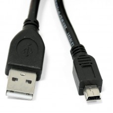 Кабель USB A-->mini B 5P 1,5м