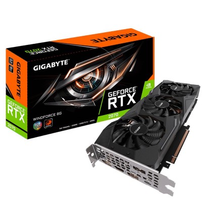 Видеокарта Gigabyte GeForce RTX2070 (GV-N2070WF3-8GC) 8Gb GDDR6