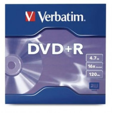 диск DVD+R Verbatim 4,7GB 16X Slim Box