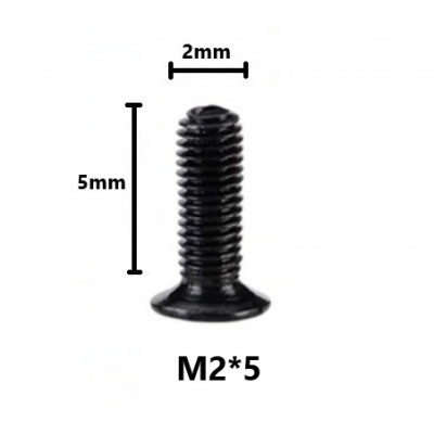 Болт M2 x 5.0 мм (10 шт) 