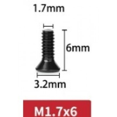 Болт M1.7 x 6.0 мм (10 шт) 
