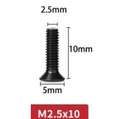 Болт M2.5 x 10.0 мм (10 шт) 