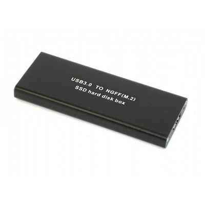 Внешний корпус для SSD диска M2.SATA USB 3.0 алюминиевый