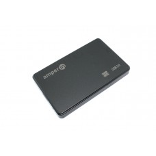 Внешний корпус 2,5" для HDD SATA, USB 3.0, пластиковый, черный