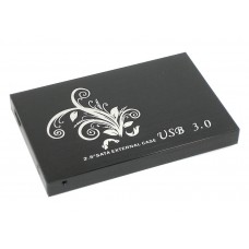 Внешний корпус 2,5" для HDD SATA USB 3.0 DM-2512 алюминиевый
