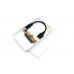 Внешний корпус 2,5" для HDD SATA Amperin AM25U2PW USB 2.0 пластиковый, белый