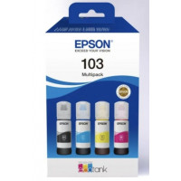 Картридж Epson 103 комплект 4 цвета ёмкость 70м