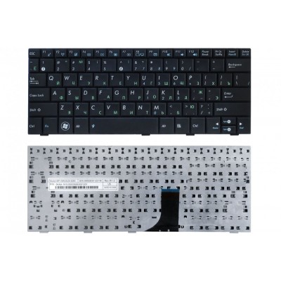 Клавиатура для Asus Eee PC 1001H, 1005H, 1008P черная