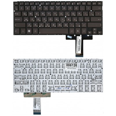 Клавиатура для Asus UX31, UX32, UX32V, UX32A черная с подсветкой