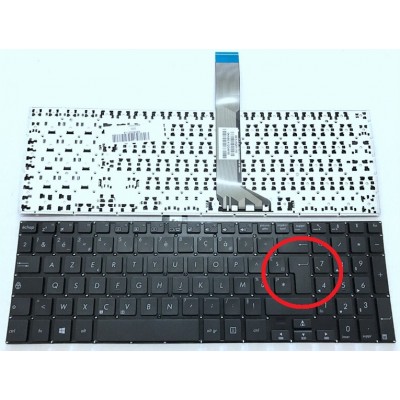 Клавиатура для Asus K551, K551L, S551, S551L (Г-образный Enter) без русских букв