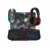 Игровой набор Defender Target MKP-350, мышь + клавиатура + гарнитура + ковер