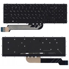Клавиатура для Dell Inspiron 15-5565 5567 5570 7000 черная с подсветкой