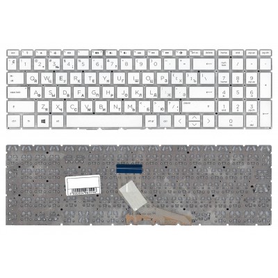 Клавиатура для HP 15-db000 белая