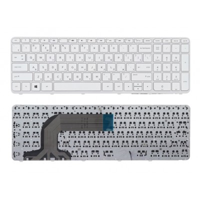 Клавиатура для HP Pavilion 17-e, 17Z-E, 17-n белая
