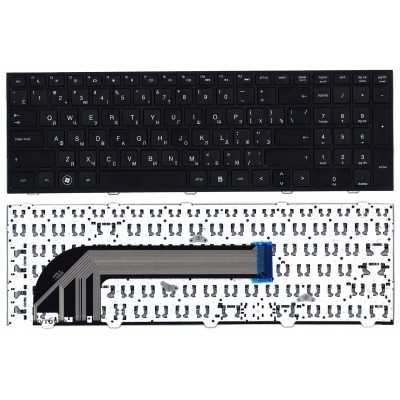 Клавиатура для HP Probook 4540S 4545S черная с рамкой