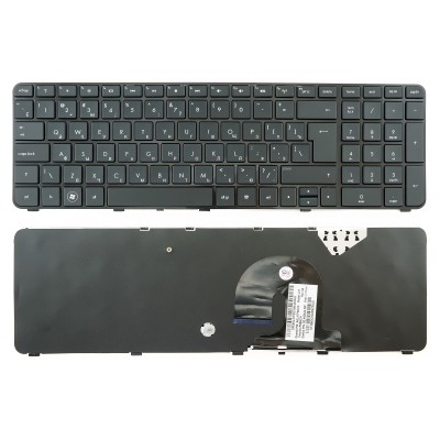 Клавиатура для HP Pavilion DV7-4000 DV7-5000 черная c рамкой