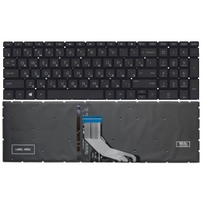 Клавиатура для HP 15-cx0000 с подсветкой