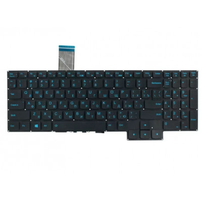 Клавиатура для Lenovo IdeaPad Gaming 3-15IMH05 с синей подсветкой