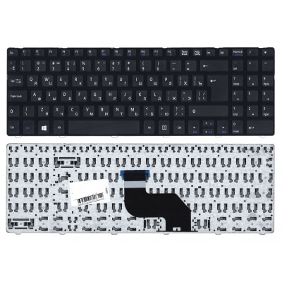 Клавиатура для MSI CR640 CX640 DNS A15HE A17HC черная c рамкой Клавиатура для MSI CR640 CX640 DNS A15HE A17HC черная c рамкой