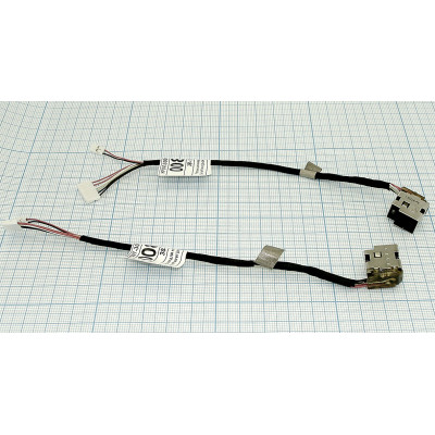 Разъем питания для HP Paviloin DV7-2000 DV7-3000 6pin+2pin с кабелем