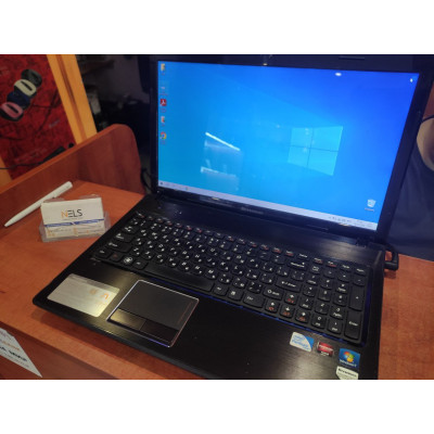 Ноутбук Б/У Lenovo 15,6" G570 Intel Pentium B960 2,2GHz/ DDR3 8Gb/ SSD 240Gb/ AMD HD 6300M/ DVD-RW/ Win 10