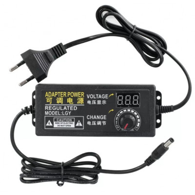 Блок питания 3-12V 5A (60W) 5.5х2.5мм универсальный