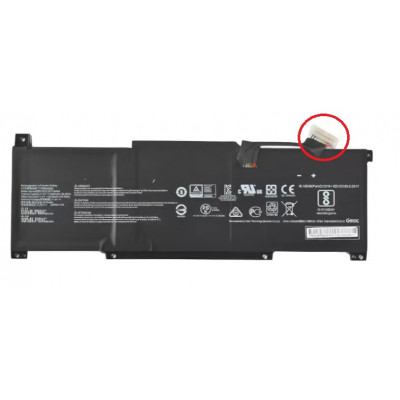 Аккумулятор для MSI Modern 15 B12M 39.3Wh 11.4V Белый коннектор