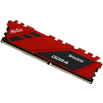 DDR-4 8192Mb Netac Shadow Red NTSDD4P36SP-08R
