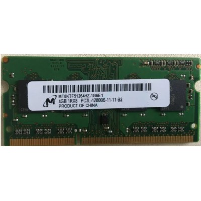 SODIMM DDR-3 4096 Mb Micron 1.35V PC-12800 (1600MHz)