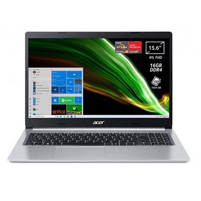 Ноутбук Acer 15.6" FHD (A515-45-R45J) - AMD Ryzen 5 5500U/ 16Gb/ 1000Gb SSD/ Win11