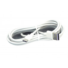 Кабель USB A-->Type-C 2 м. Белый