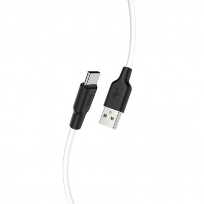 Кабель USB A-->Type-C 2 м HOCO X21 Plus Silicone 