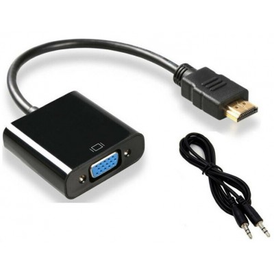 Переходник HDMI - VGA + звуковой кабель