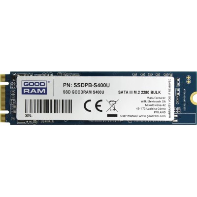 SSD M.2 SATA 240Gb Goodram SSDPR-S400U-240-42