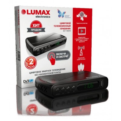 Цифровой эфирный приёмник Lumax DV1106HD