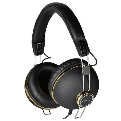 Гарнитура Speed-Link BAZZ Stereo Headset, black-gold SL-8750-BKGO