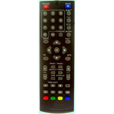 Пульт управления универсальный DVB Т2+ TV 