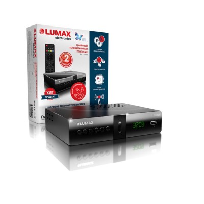 Цифровой эфирный приёмник LUMAX DV3209HD