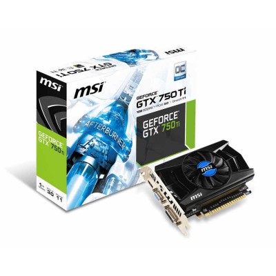 Видеокарта MSI GeForce GTX750Ti (N750Ti-1GD5/OC) 1Gb GDDR5