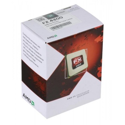 Процессор AMD Socket AM3 FX X4 4300 3.8GHz FD4300WMHKBOX