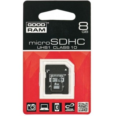SDMicro  8Gb GoodRAM SDHC Class 10