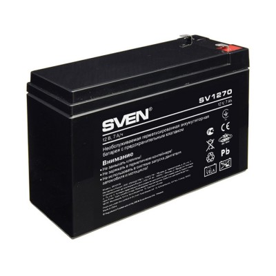 Аккумуляторная батарея 12- 7 (12V 7.2Ah) Sven SV1270