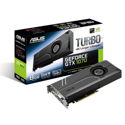Видеокарта Asus GeForce GTX1070 (TURBO-GTX1070-8G) 8Gb GDDR5